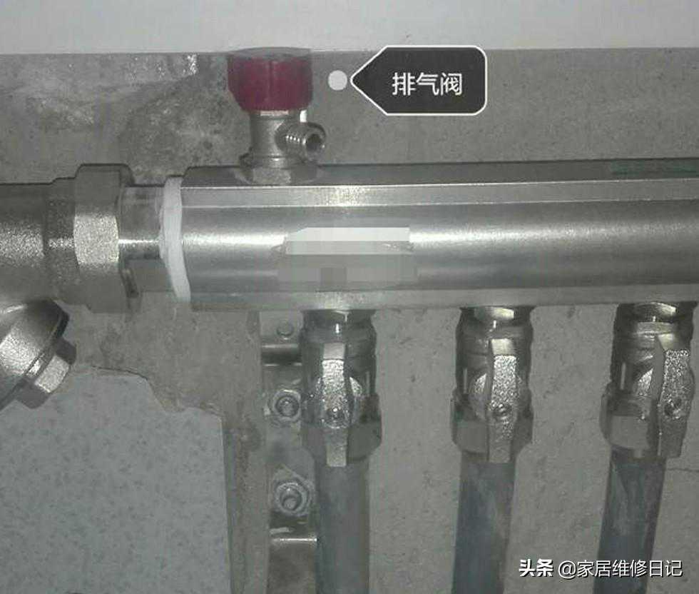 地暖不热，如何在分水器上正确放水排气，操作方法步骤详解