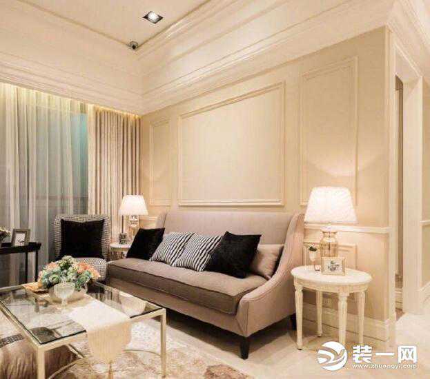 全屋集成墙面显奢华美 4室2厅法式风格装修效果图