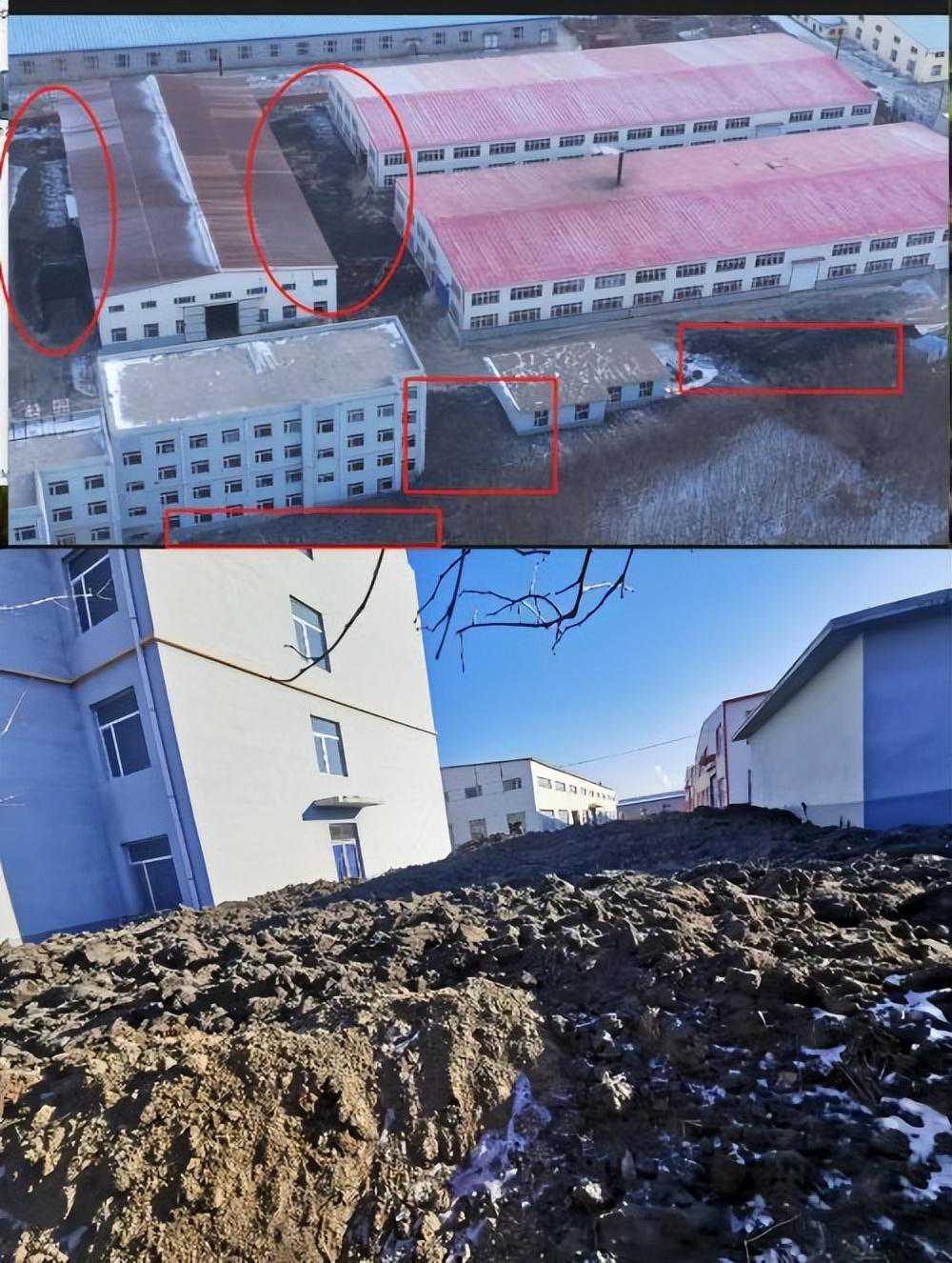 吉林一公司被指违规倾倒污泥 记者暗访实拍