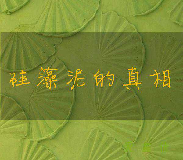 真相！硅藻泥是好，却并没那么神！